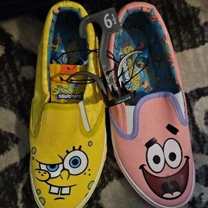 SpongeBob SquarePants Slip On Sneakers